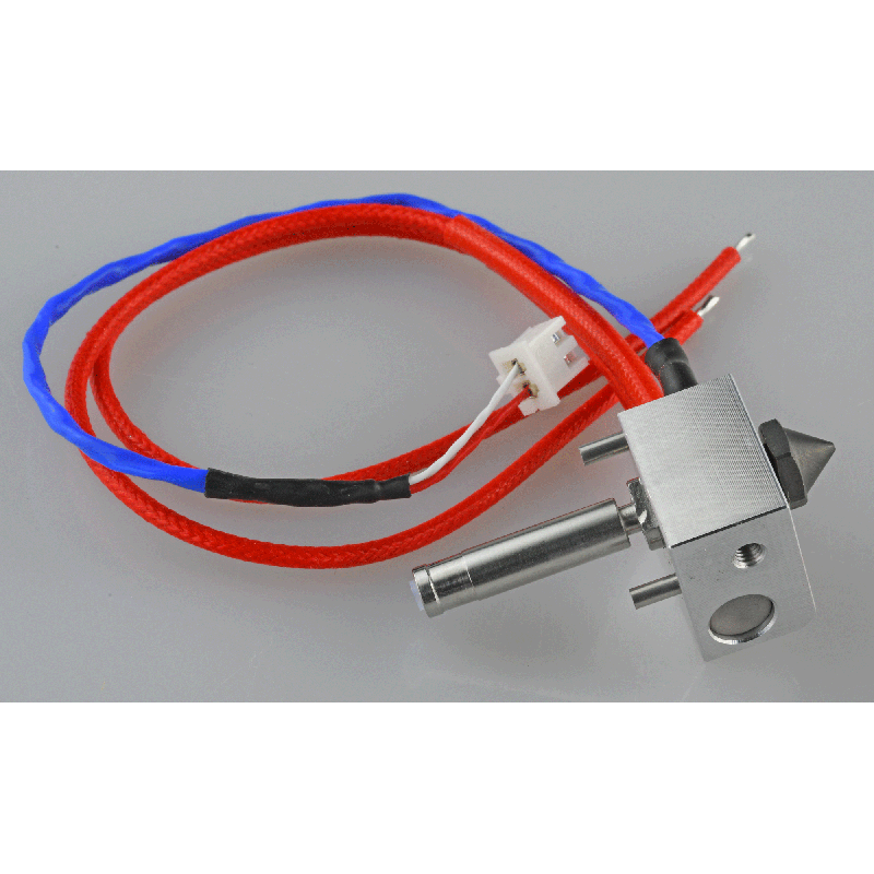 Flashforge Creator 3 Pro Right Hot-End Assembly - Hardened Steel - 0,4 mm