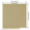 BIQU Panda Dual-textured Build Plate with Honeycomb & Houndstooth Patterns for Bambu X1/P1/A1