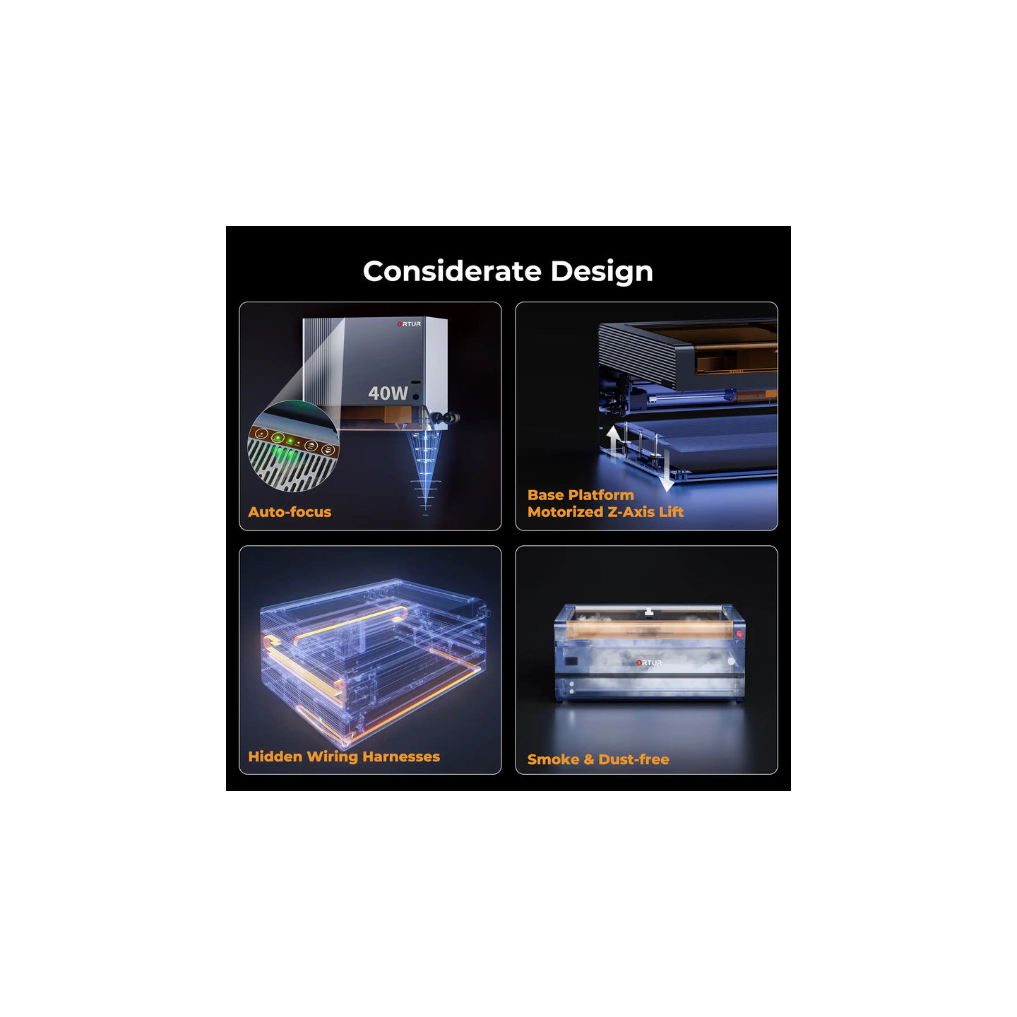 Ortur H20 Enclosed Laser Engraver 20W