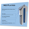 Micro Swiss M2 Hardened High Speed Steel Nozzle - MK8 - 0.60mm