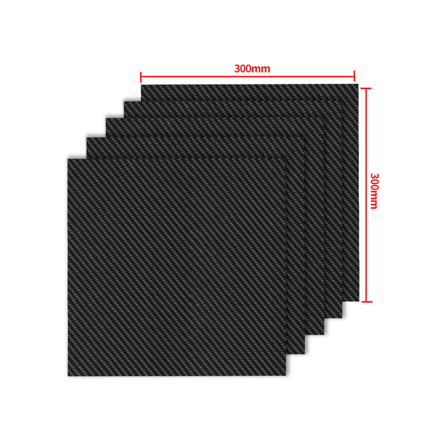TwoTrees Carbon fiber board (1 piece)