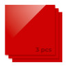 xTool 3 mm Red Acrylic Sheets (3-Pack)