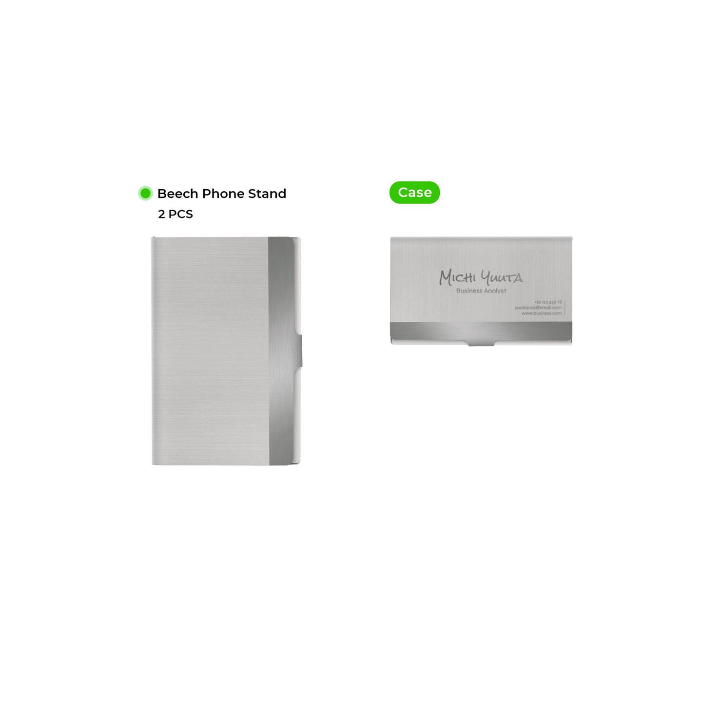 xTool Metal Business Card Holder - 2 pcs