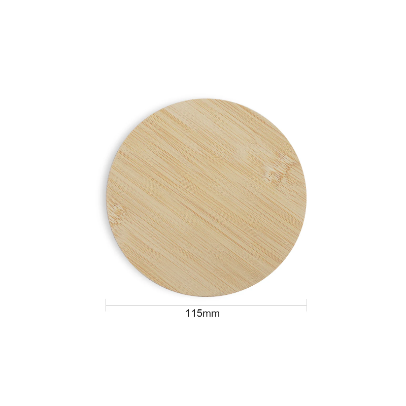 AlgoLaser Round Bamboo Coaster 5 pcs