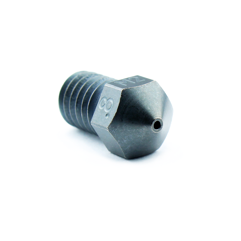 Micro Swiss M2 Hardened High Speed Steel Nozzle RepRap - M6 Thread 1.75mm Filament - 0.80mm
