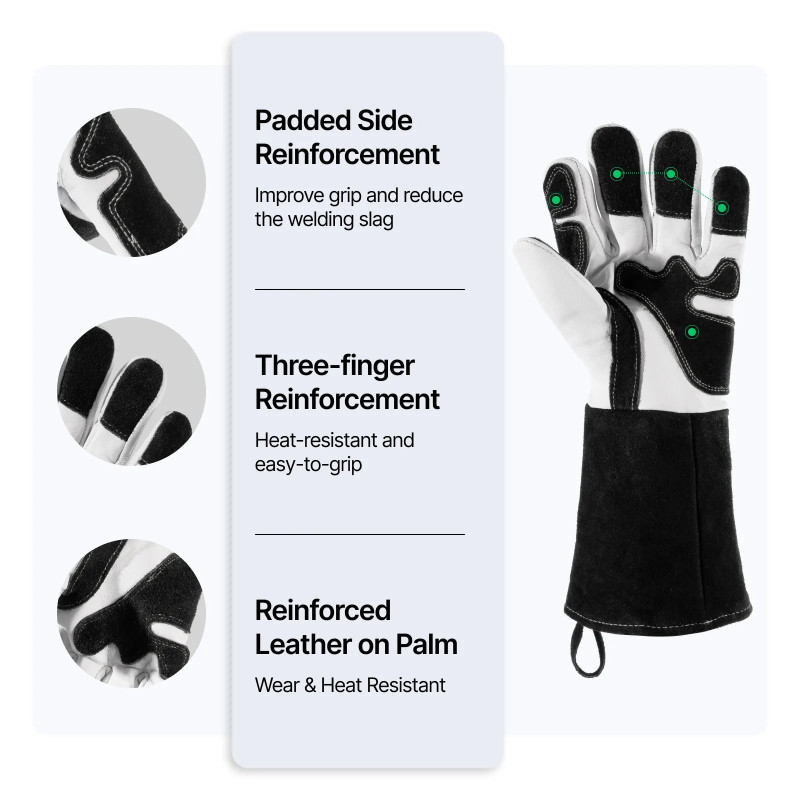 xTool 14in Laser Welding Gloves for MetalFab