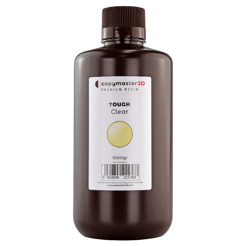 Copymaster3D Tough UV ABS Like Resin - 1 kg - Clear