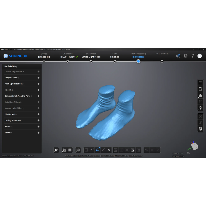 SHINING 3D FootStation 2 Add-On
