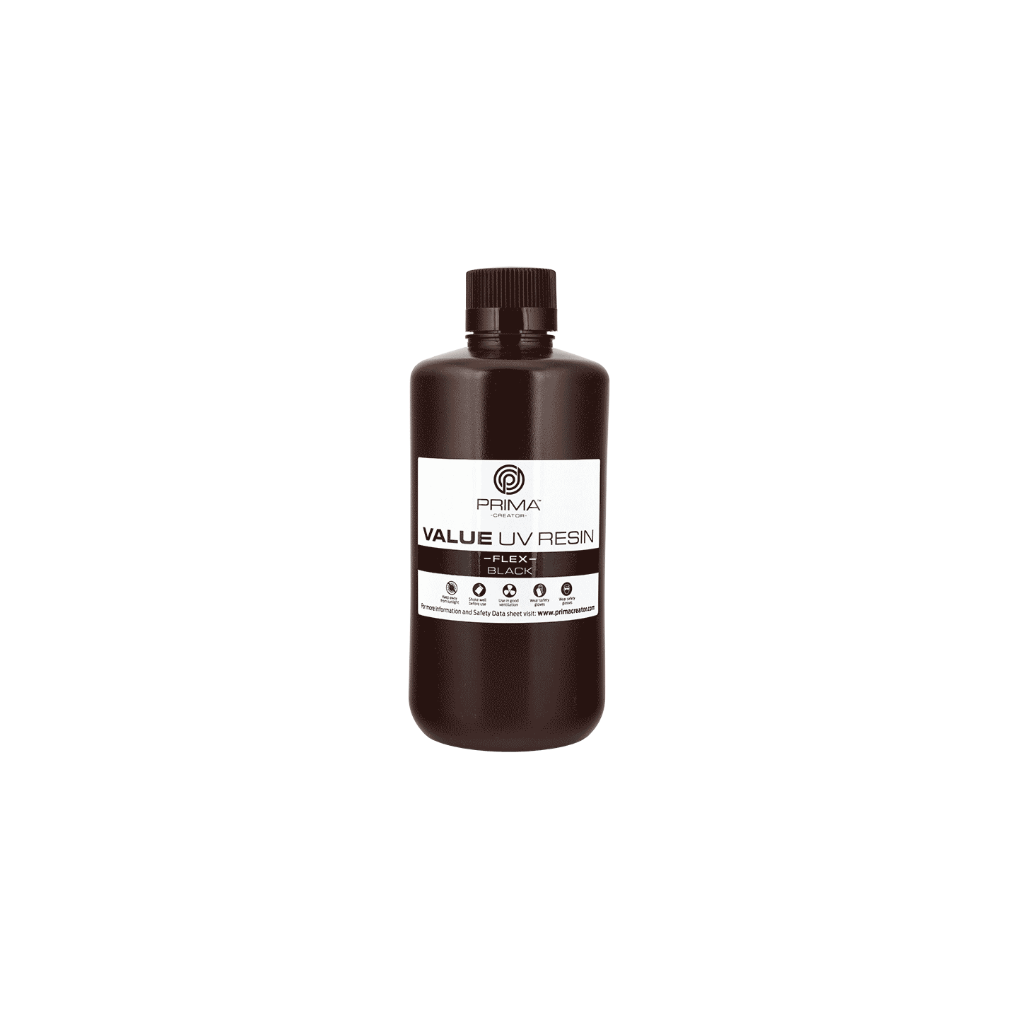 PrimaCreator Value Flex UV Resin - 1 kg - Black