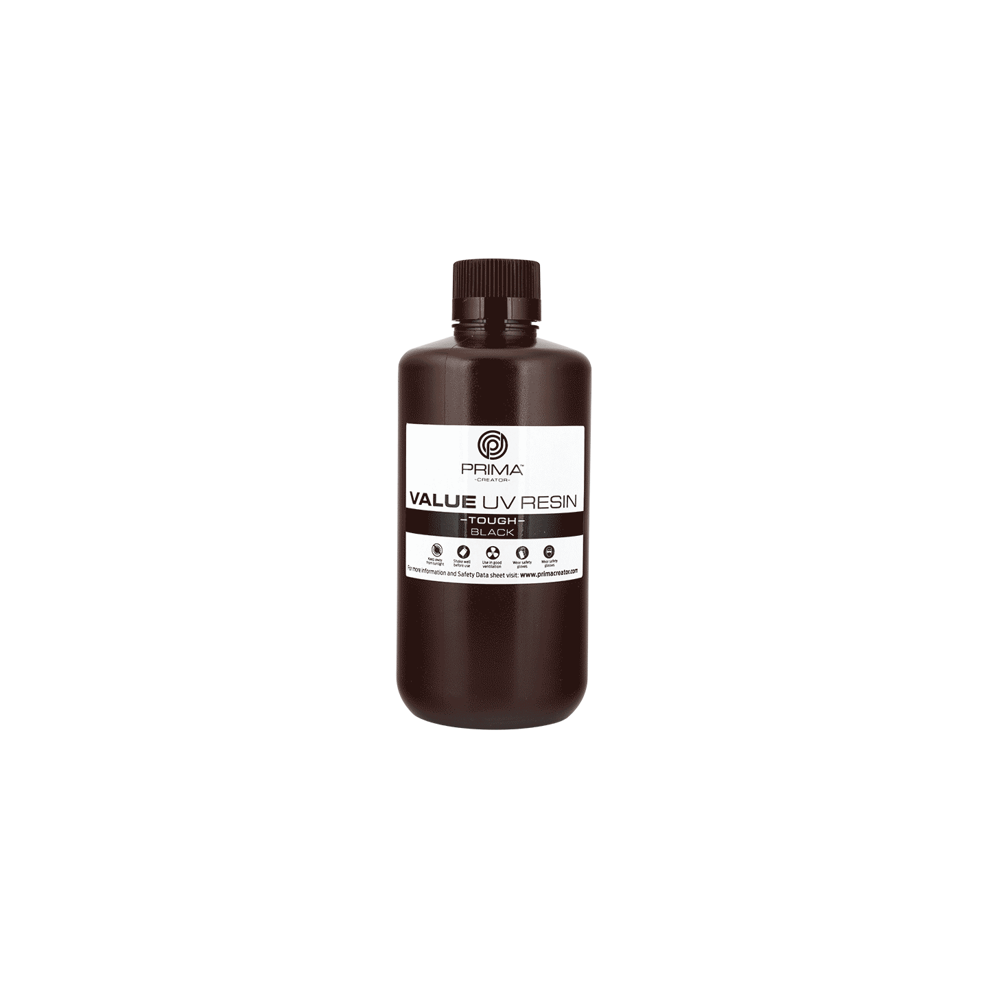 PrimaCreator Value Tough UV Resin (ABS Like) - 1 kg - Black