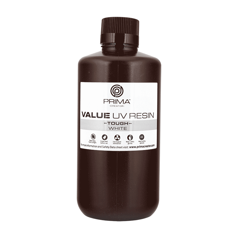 PrimaCreator Value Tough UV Resin (ABS Like) - 1 kg - White