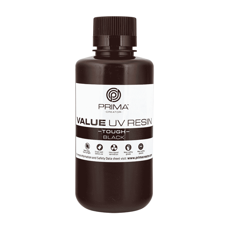 PrimaCreator Value Tough UV Resin (ABS Like) - 500 g - Black