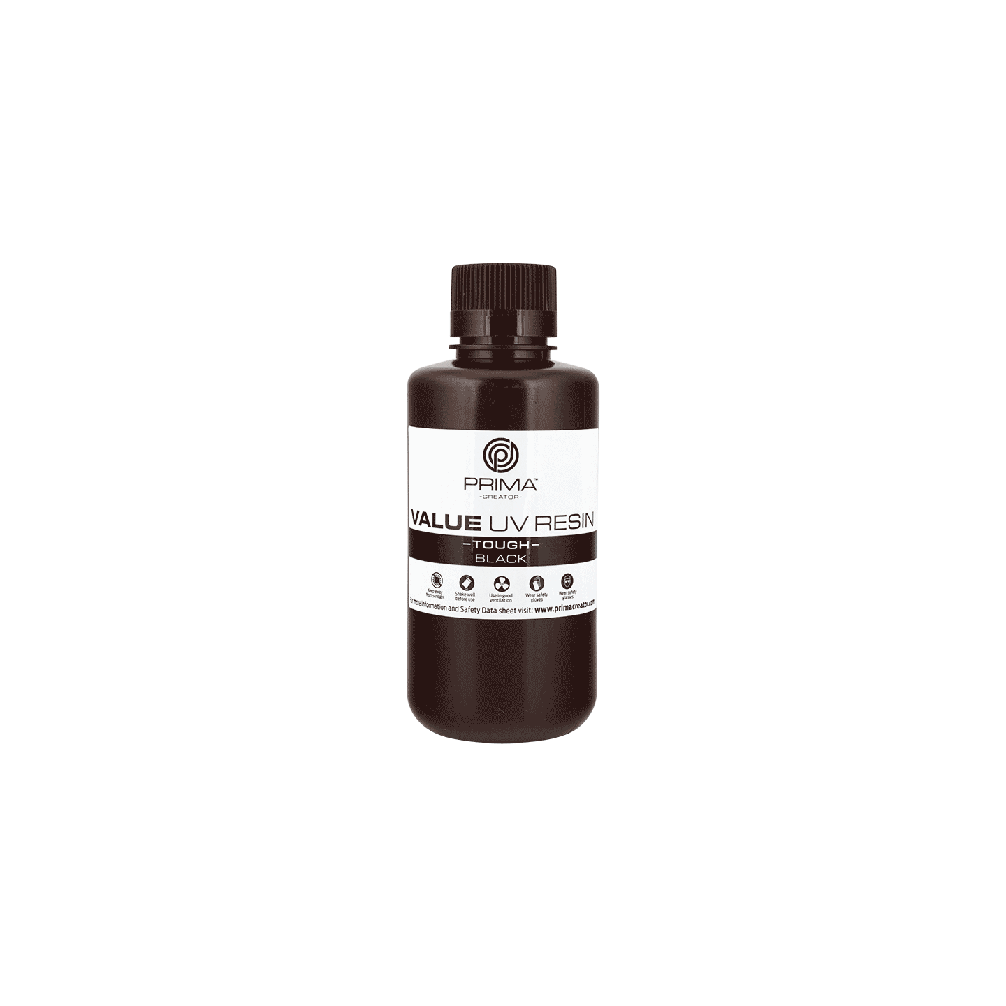 PrimaCreator Value Tough UV Resin (ABS Like) - 500 g - Black