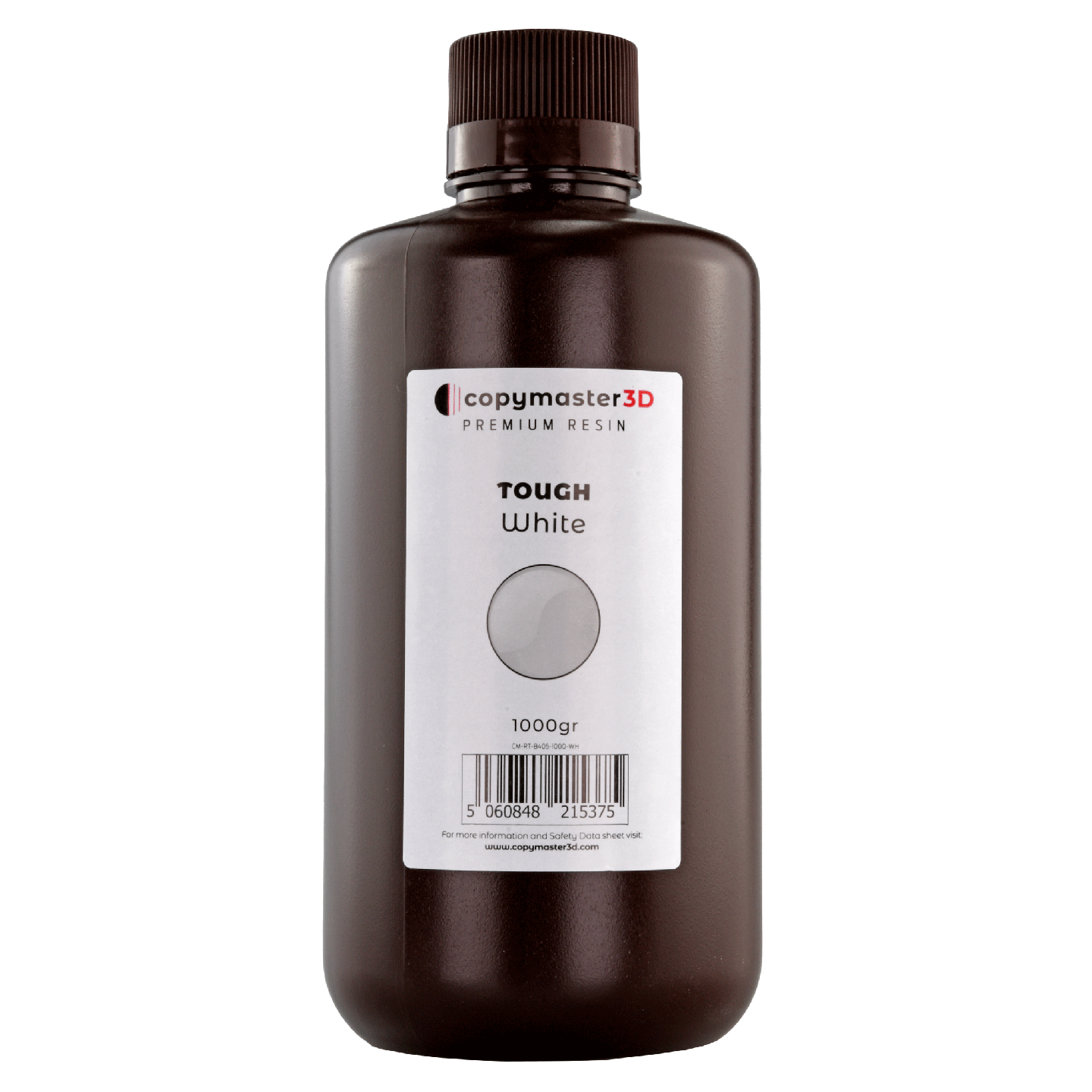 Copymaster3D Tough UV ABS Like  Resin - 1 kg - White