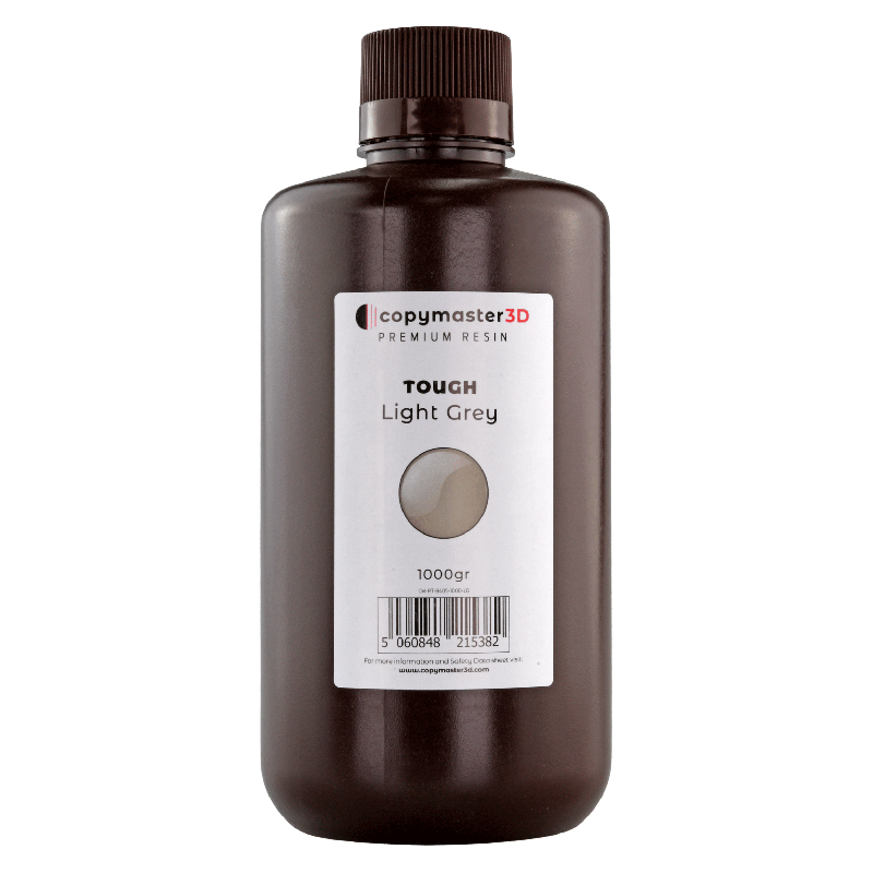 Copymaster3D Tough UV ABS Like  Resin - 1 kg - Light Grey