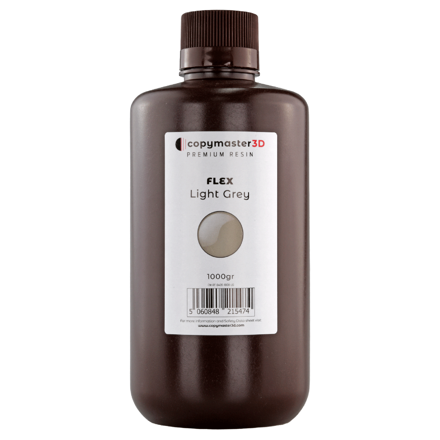 Copymaster3D Flex UV Resin - 1 kg - Light Grey