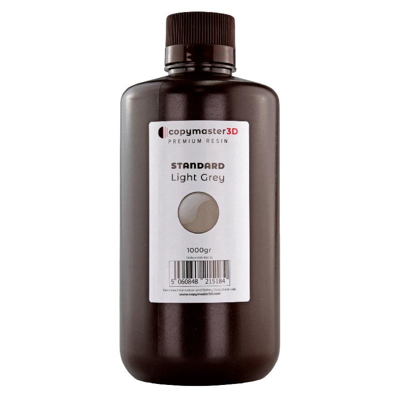 Copymaster3D Standard UV Resin - 1 kg - Light Grey