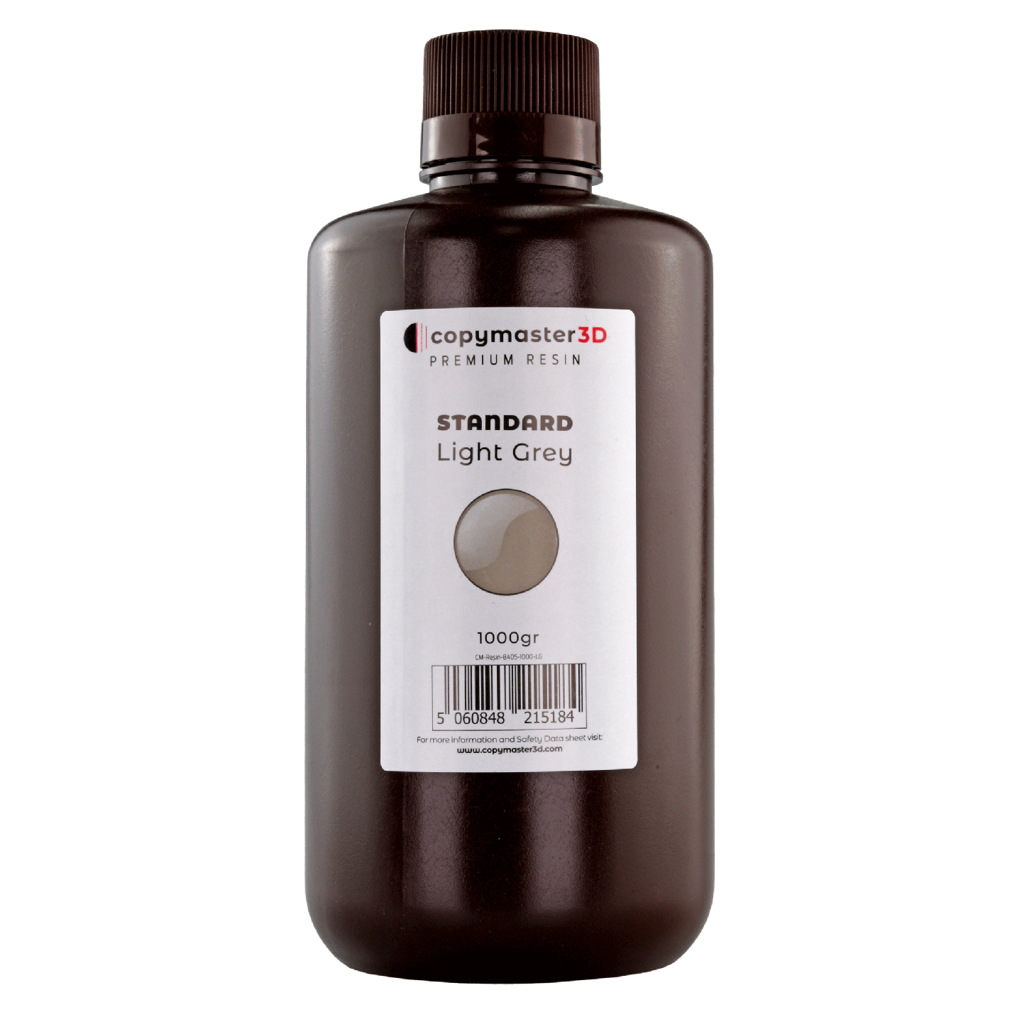 Copymaster3D Standard UV Resin - 1 kg - Light Grey