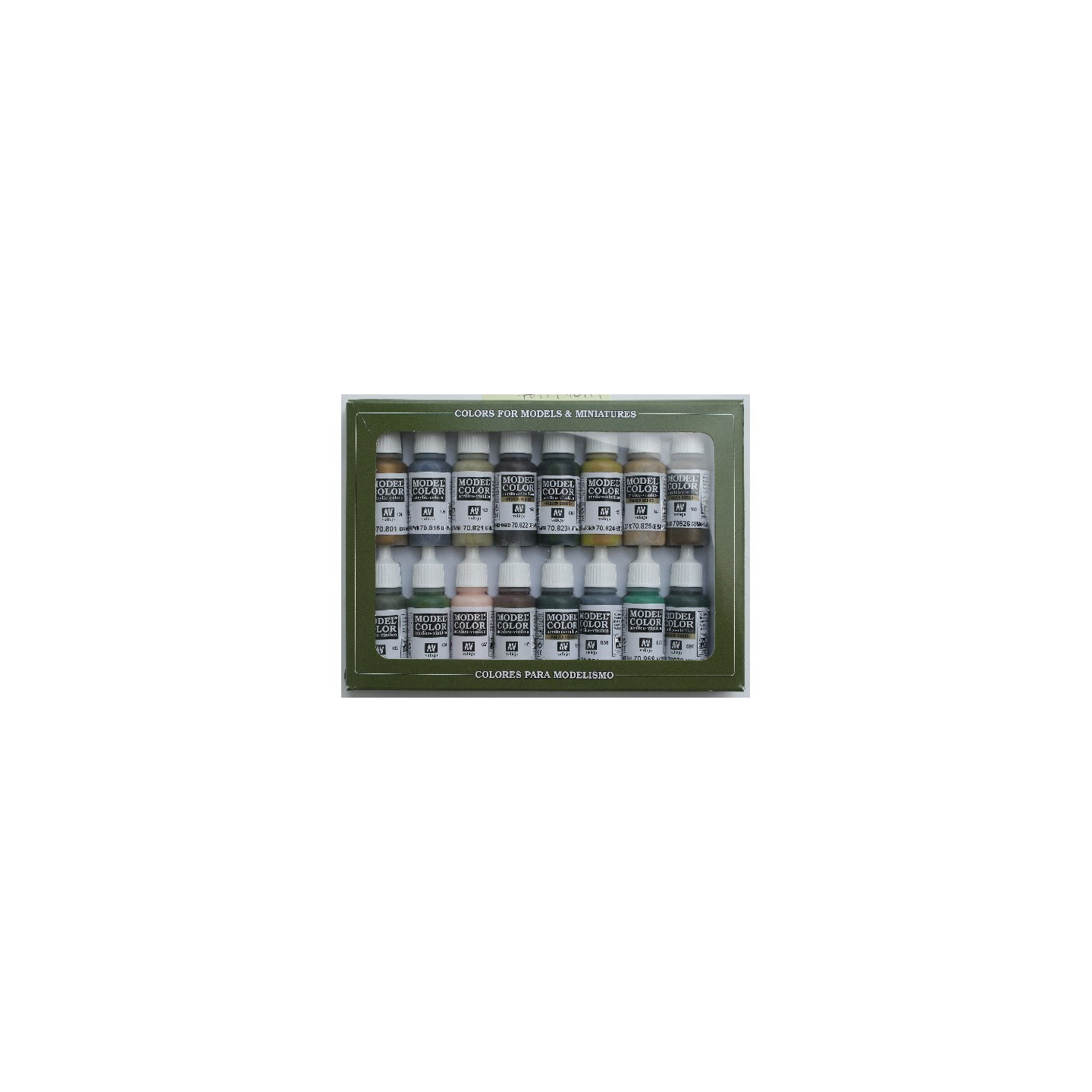 Vallejo Acrylic Model Color Set German WWII Camo (16)