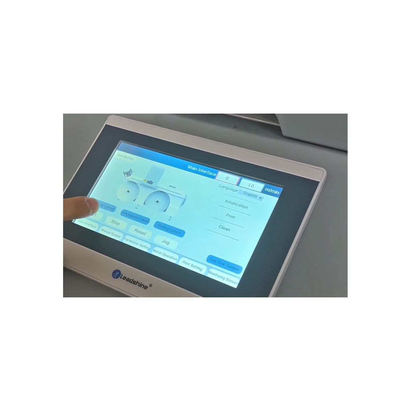 NOCAI - NC-DLP-120 UV TINTES etiķešu printeris