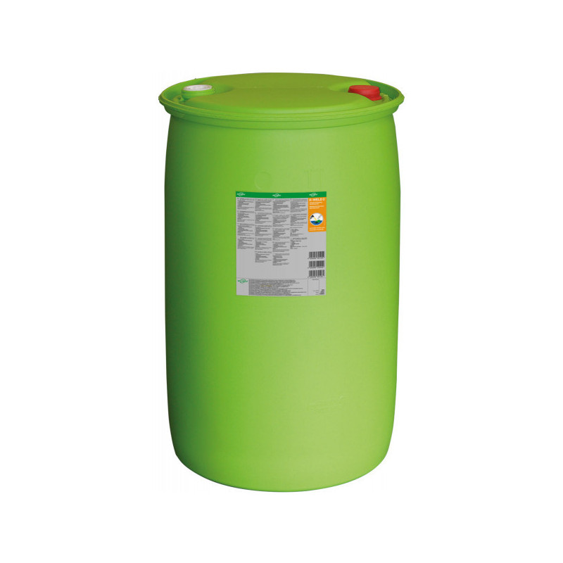 E-WELD 2 ir metināšanas vietas  aizsardzības šķīdums. Tas novērš metināšanas kušņu pielipšanu virsmām, veido aizsargslāni.