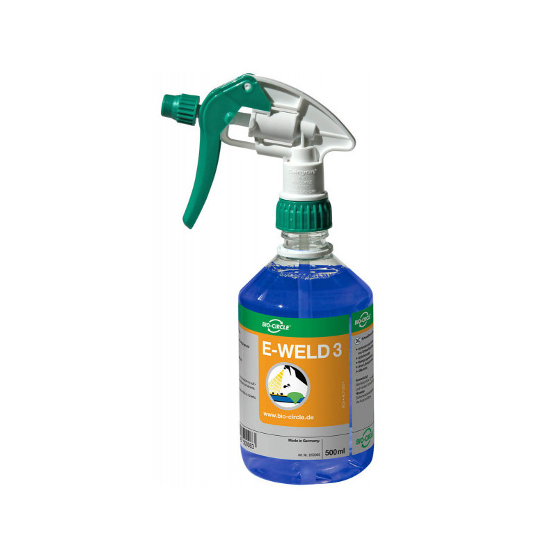 BIO CIRCLE E-WELD 3 Metināšanas šuvju atdalīšanas no kušņiem un kvēpiem līdzeklis ar tīrīšanas efektu. Ekoloģisks produkts.