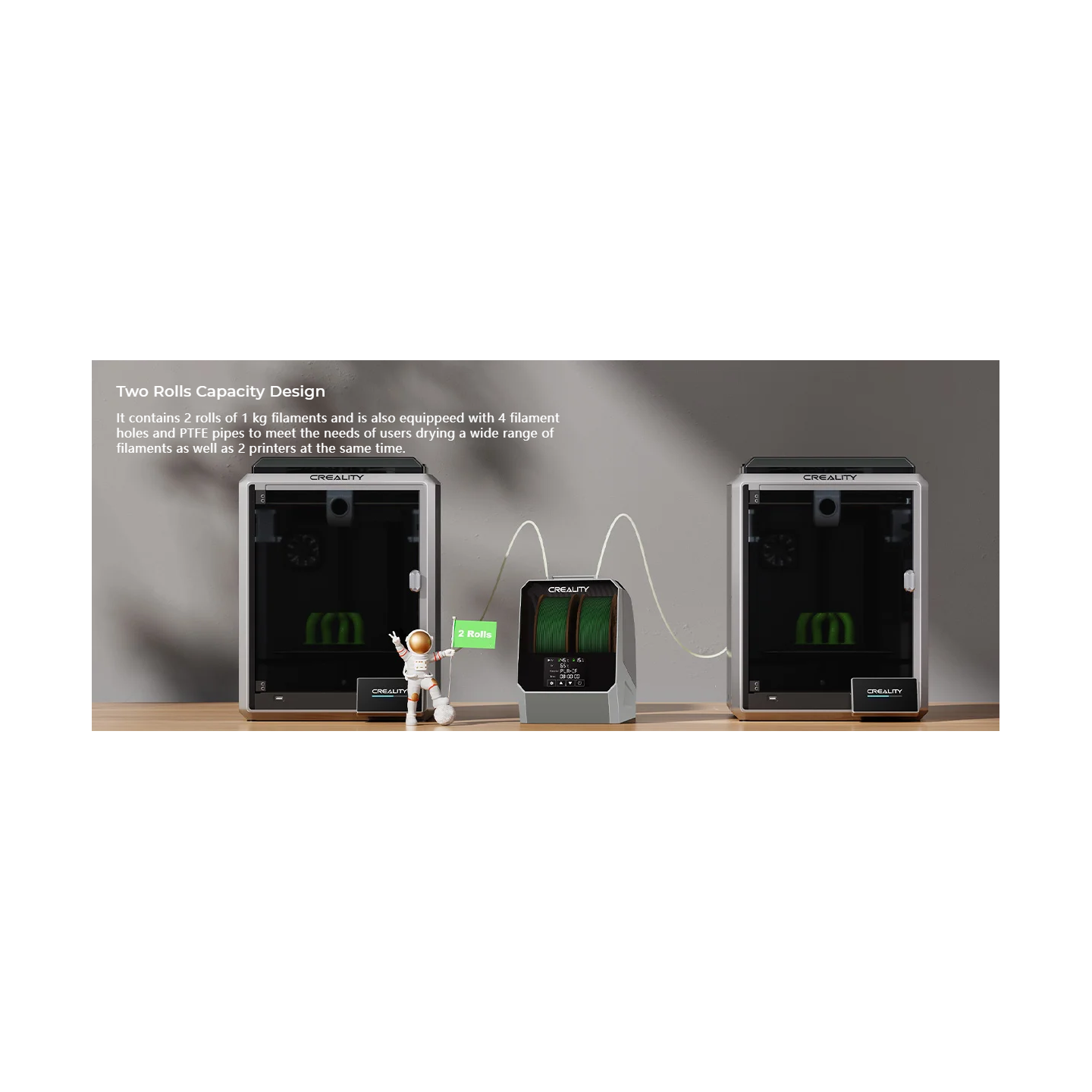 Creality Space Pi 2 Plus Filament Dryer