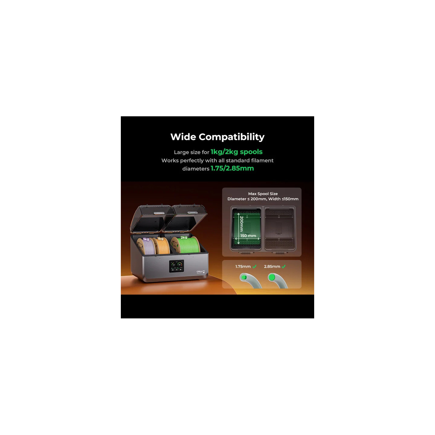 Creality Space Pi X4 Filument dryer