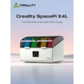 Creality Space Pi X 4 L  ir 2 daļu 4 kvēldiegu spoļu  žāvētāja  versija radīta liela diametra spolēm 450 x 430 x 310 mm.