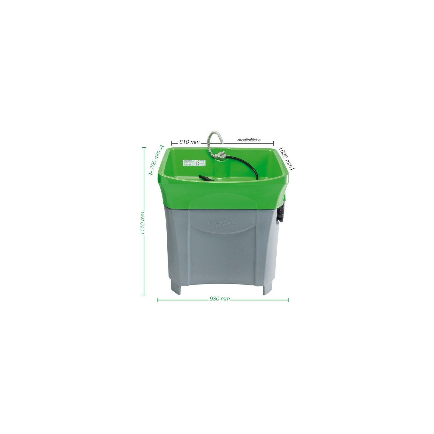 BIO-CIRCLE GT-I  MANUAL DETAIL WASHER