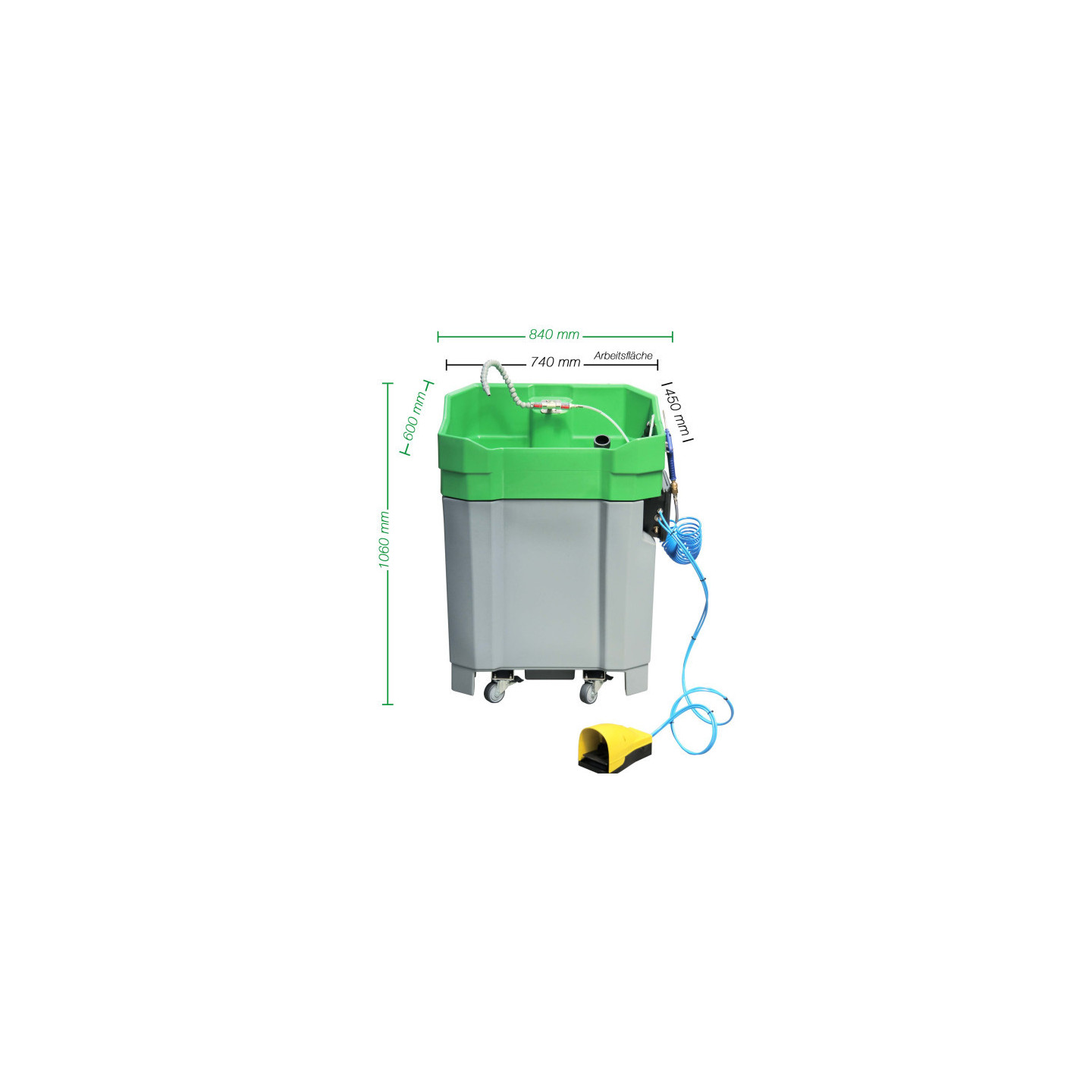 PROLAQ Compact is environmentally friendly system for  manual cleaning with coarse filter, coarse filter, sedimentation tank.