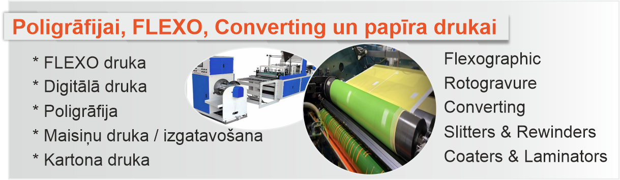 Poligrāfijai, FLEXO drukai