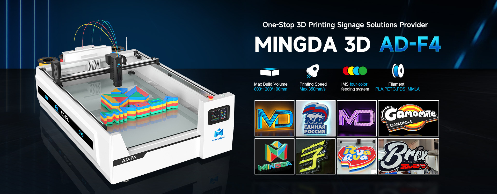 Mingda Channel Letter 3D Printers